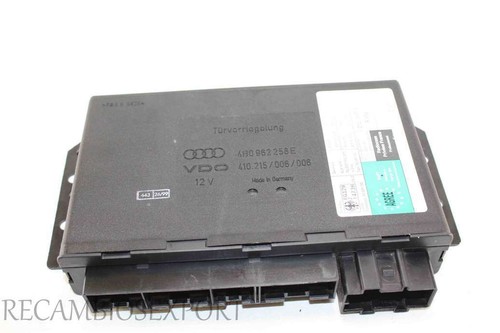 Comfort module audi - comfort, a4